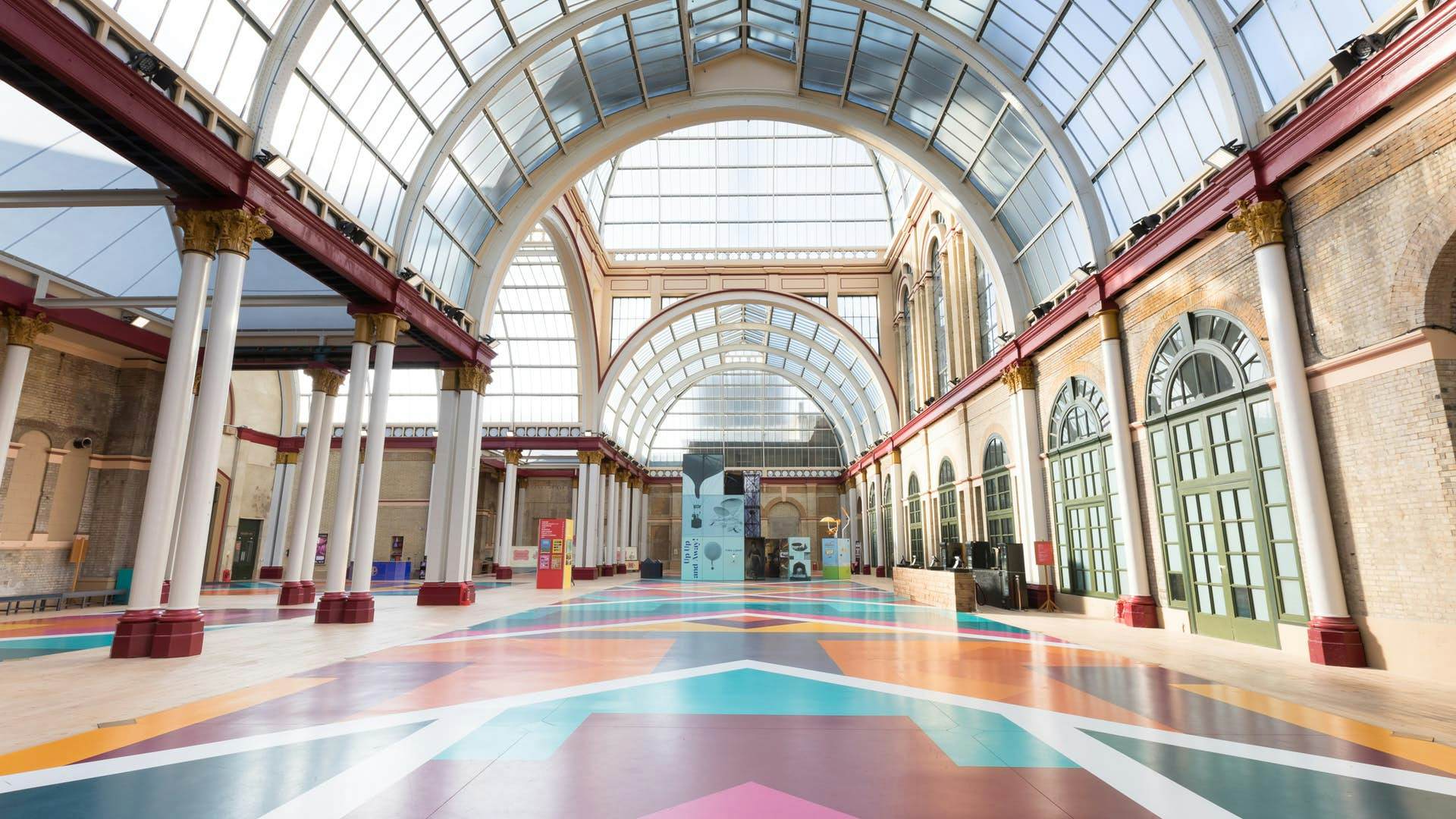 The Victorian Theatre foyer, Alexandra Palace