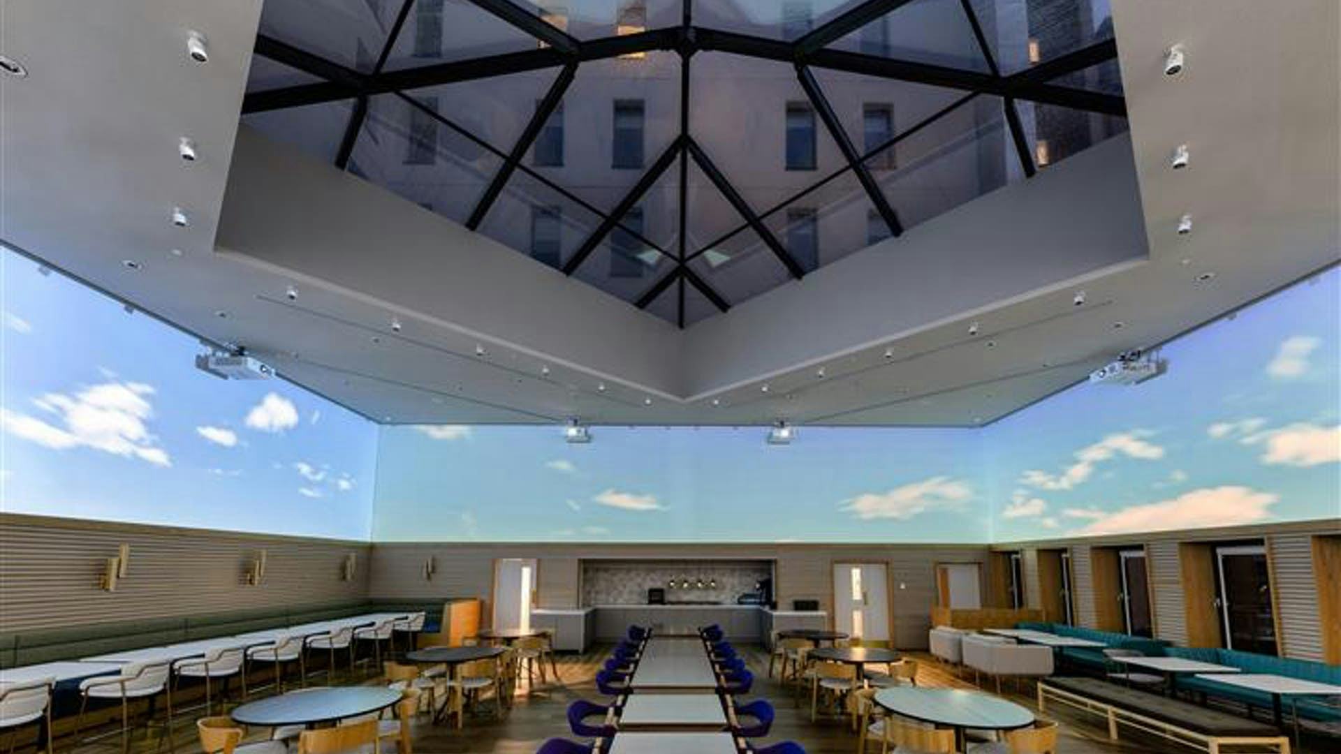 Imaginex 360° Screening Room at Yotel Edinburgh