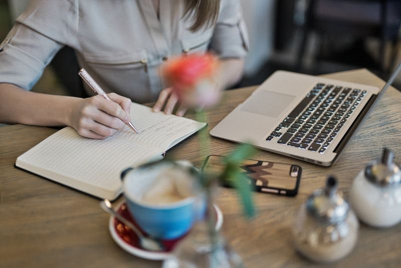 Webinars with laptops can be educational