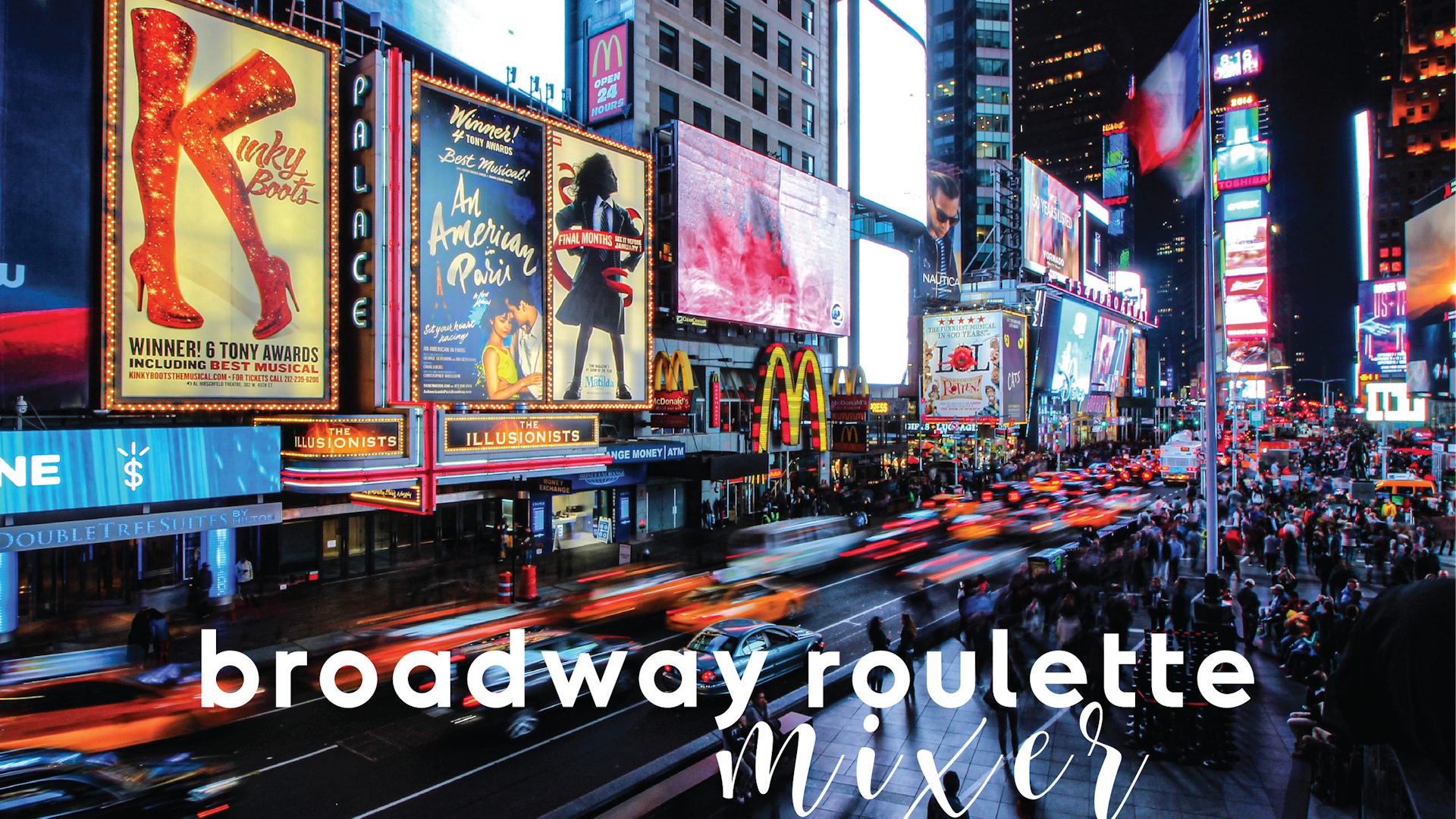 broadway roulette virtual event