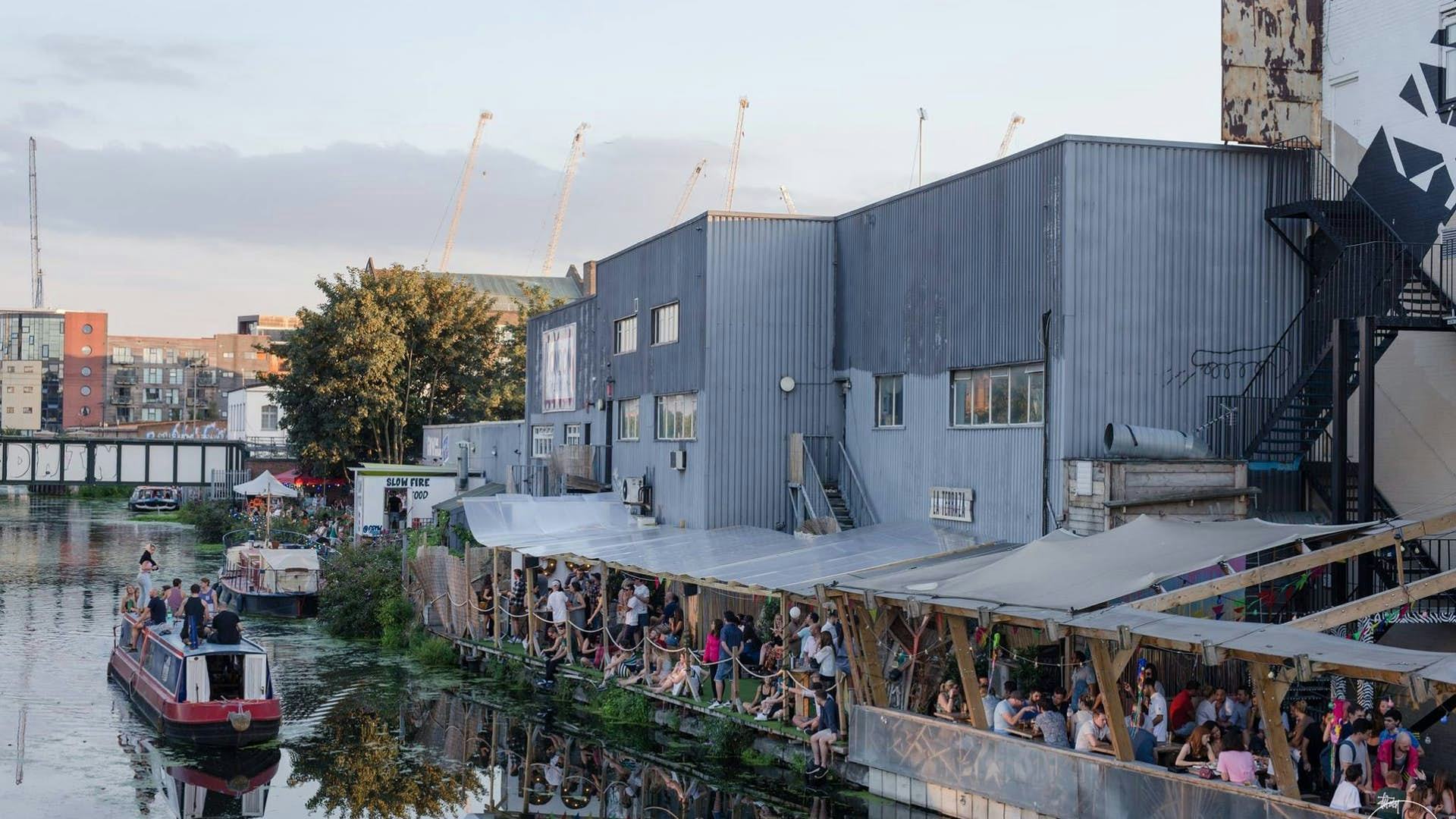 Number 90's industrial exterior ft. outdoor terrace