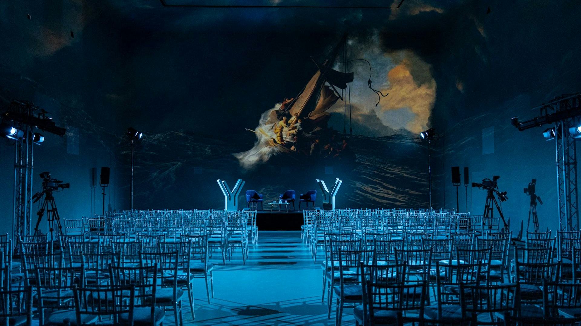 An example of a corporate event at Frameless