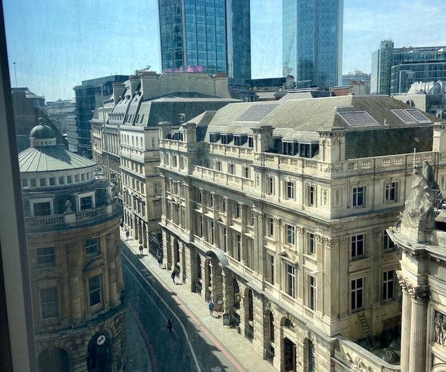 the view from 22 Bishopsgate